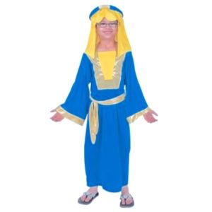 NWOT Child Christian King Costume. 3-Pieces, Robe Fit is 38 1/4” All Mint Cond.